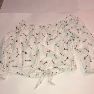 marshalls cropped tee